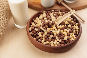 Bowl of healthy muesli