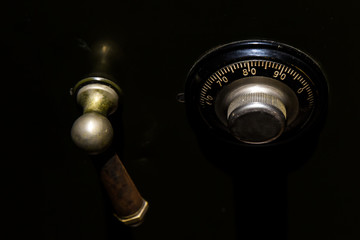  image of steel safe dial lock