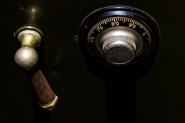  image of steel safe dial lock