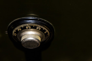  image of steel safe dial lock