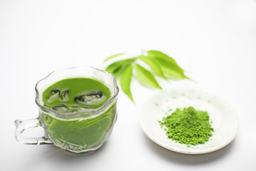 抹茶アイスティー　Japanese Cool Matcha green tea