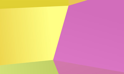 Obraz premium Colored paper pattern. A combination of irregular geometric shapes. Vector illustration.