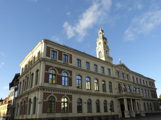 Rathaus in Riga, Lettland
