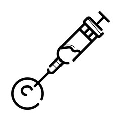 Modification of food for pest insects control vector