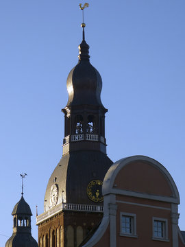 Protestantische Kathedrale in Riga, Lettland
