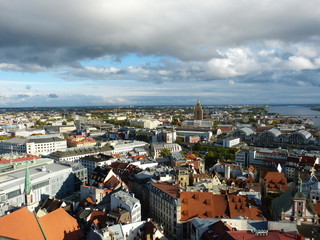 Panorama von Riga, Lettland