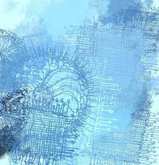 Abstract painting on canvas. Hand made art. Colorful texture. Modern artwork. Strokes of fat paint. Brushstrokes. Contemporary art. Artistic background image.