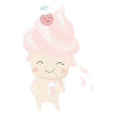 Cute ice cream