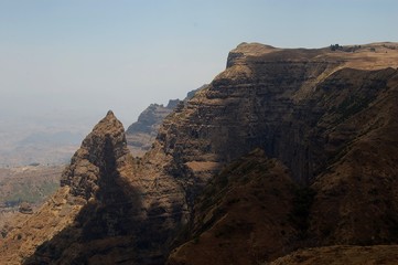 Fototapeta na wymiar Ethiopie - Montagne Siemen
