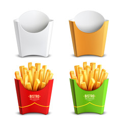 French fries 2x2 Design Concept
