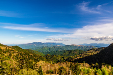 春の美ヶ原高原