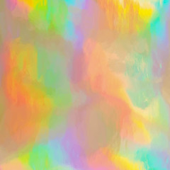 Holographic vector texture, rainbow silver background. 