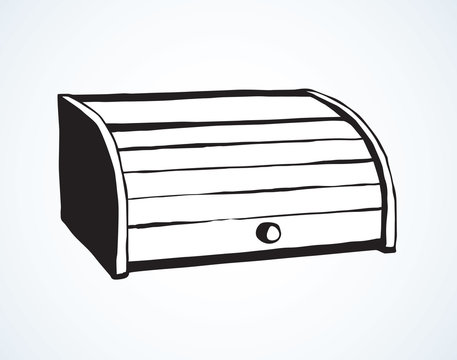 recommend clip art: Breadbox. Vector drawing