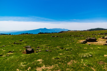 春の美ヶ原高原