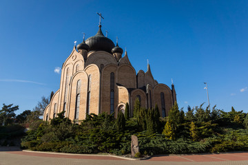 Orthodox church of the Holy Spirit  in Bialystok, Podlaskie, Poland