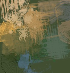 Abstract painting on canvas. Hand made art. Colorful texture. Modern artwork. Strokes of fat paint. Brushstrokes. Contemporary art. Artistic background image.