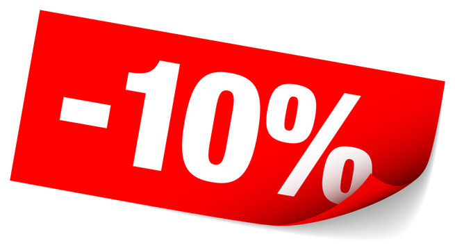 Sticker Tag "Sale" -10%