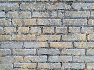 An old brick wall. Texture.