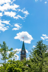 Fototapeta premium Parliament building Peace tower Ottawa, Canada.