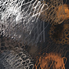 Abstract painting on canvas. Hand made art. Colorful texture. Modern artwork. Strokes of fat paint. Brushstrokes. Contemporary art. Artistic background image.