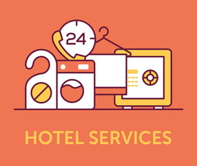 Hotel Services Icons