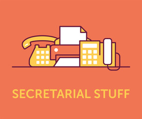 Secreterial Stuff Icons