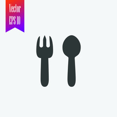 dinner icon vector