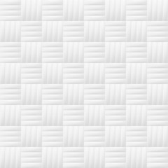 White seamless geometric pattern. Vector tiles background.