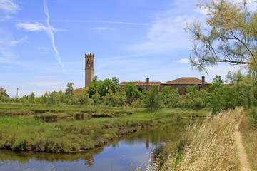 Lagune - Italien - Venedig - Cavallino - Turm