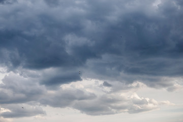 background with dramatic storm clouds texture