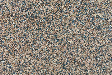 Small granite stone mosaic plaster texture