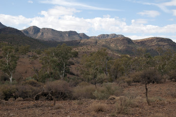 Moralana Scenic Drive South australia, Outback landscape in Flinders ranges