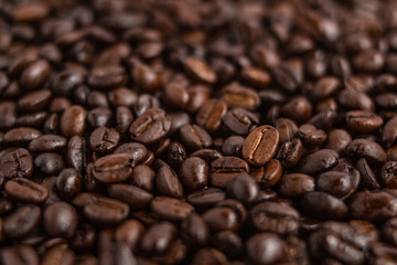 Coffee,coffee bean Coffee in white cup Love coffee Coffee background