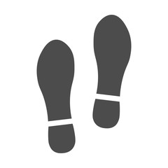 Imprint soles shoes sign icon. Shoe print symbol