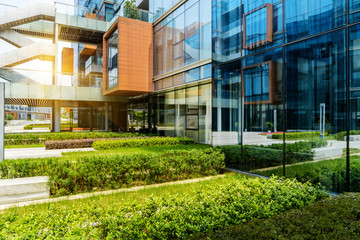 Obraz premium Architektura parku oprogramowania w Chongqing w Chinach