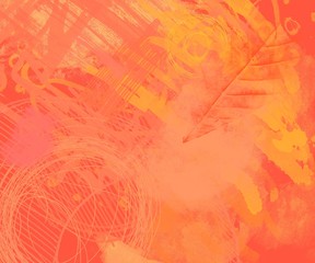 Abstract painting on canvas. Hand made art. Colorful texture. Modern artwork. Strokes of fat paint. Brushstrokes. Contemporary art. Artistic background image.