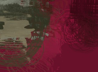 Abstract painting on canvas. Hand made art. Colorful texture. Modern artwork. Strokes of fat paint. Brushstrokes. Contemporary art. Artistic background image.