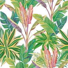 Tapeten Nahtloses Muster des exotischen tropischen Dschungels © berry2046