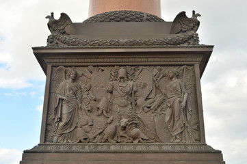 Pedestal of Alexander Column.