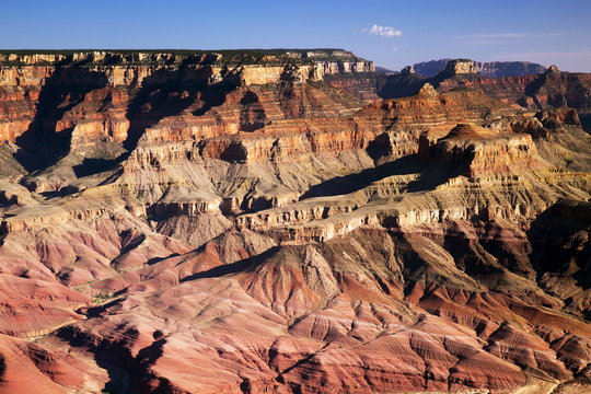 Visible Layers of the Grand Canyon National Park, Arizona