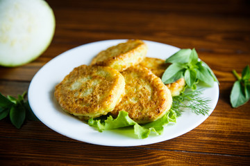 fried zucchini fritters