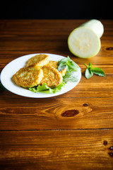 fried zucchini fritters