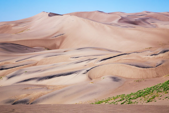 Smooth Golden Sand at the Great Sand Dunes National Park and Preserve, Colorado