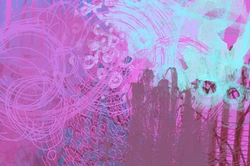 Abstract painting on canvas. Hand made art. Colorful texture. Modern artwork. Strokes of fat paint. Brushstrokes. Contemporary art. Artistic background image.