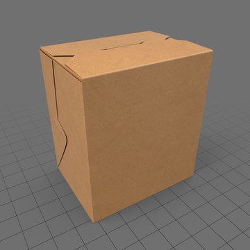 Cardboard Takeaway Box