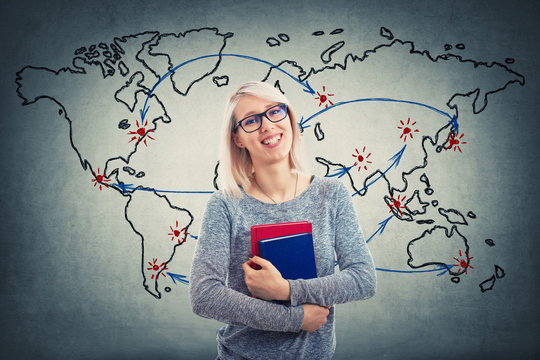 world map teacher