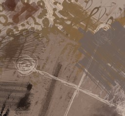 Abstract painting on canvas. Hand made art. Colorful texture. Modern artwork. Strokes of fat paint. Brushstrokes. Contemporary art. Artistic background image.