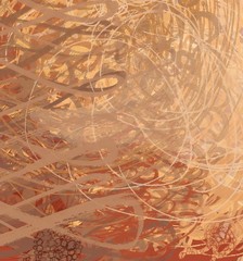 Abstract painting on canvas. Hand made art. Colorful texture. Modern artwork. Strokes of fat paint. Brushstrokes. Contemporary art. Artistic background image.