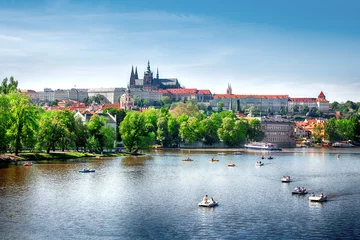 Foto op Canvas Prague in a summer day, Czech Republic © adisa