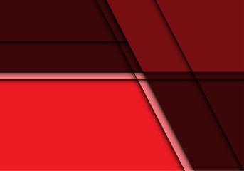 Abstract red tone square with blank space design modern futuristic background vector illustration.